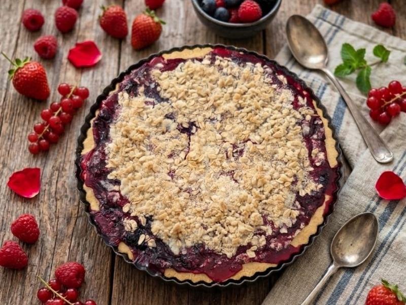 Tarta de Frutos Rojos