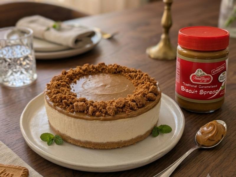 Cheesecake New York con Anna Faggio Biscuit Spread
